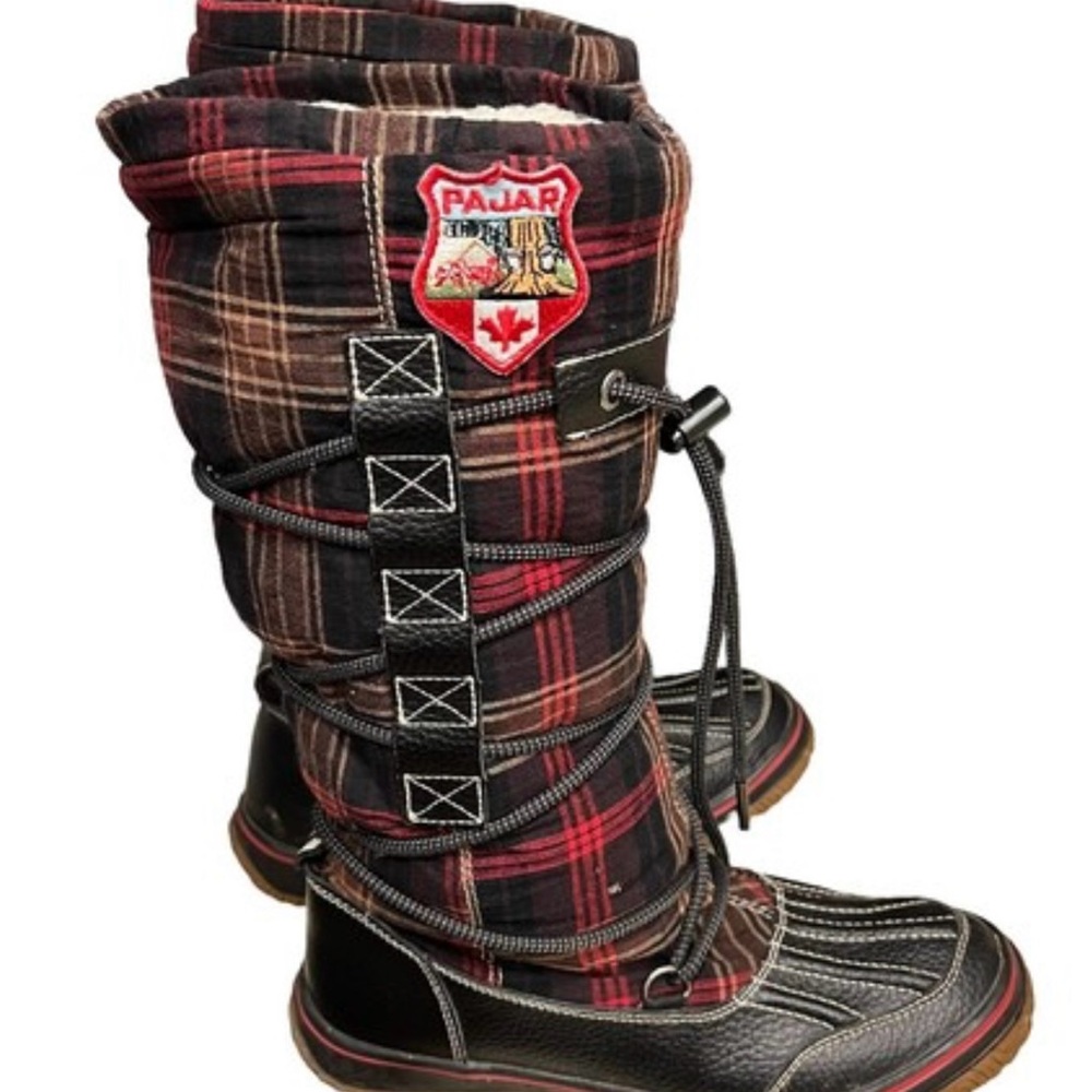 Pajar  Plaid Winter Boots -